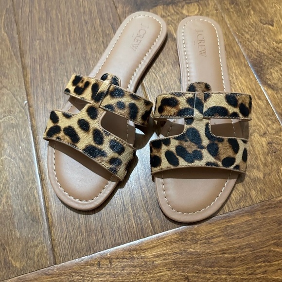 J. Crew animal print beachside slides - Picture 4 of 4